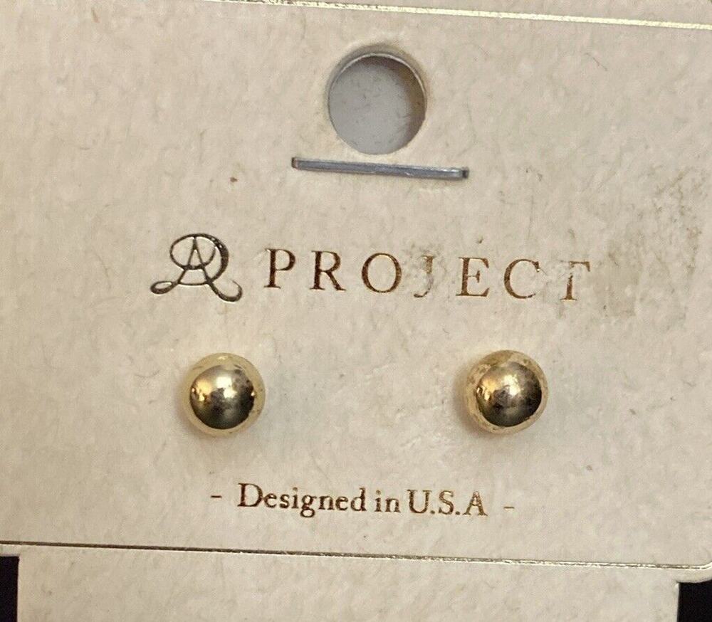 Project Small Gold Ball Post Cadmium And Lead Safe Designed In USA